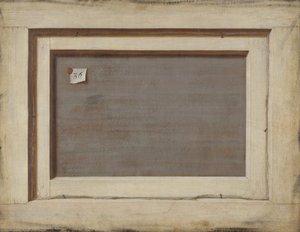 だまし絵額装絵画の逆 作： Cornelis Norbertus Gijsbrechts